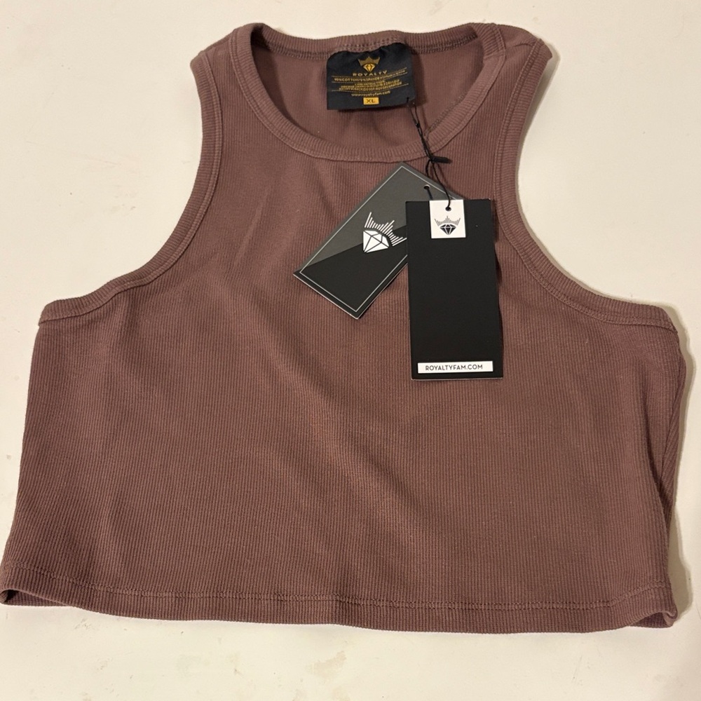 Women’s Royalty cropped tank